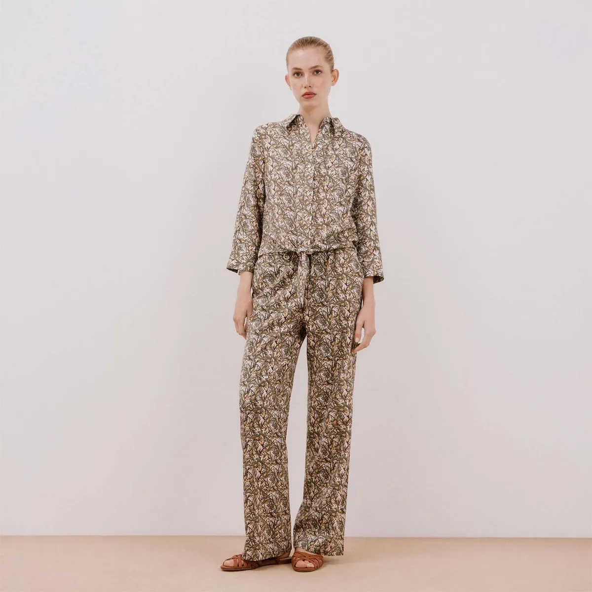 CORTEFIEL - Blusa Manga Larga Casual Mujer Cortefiel