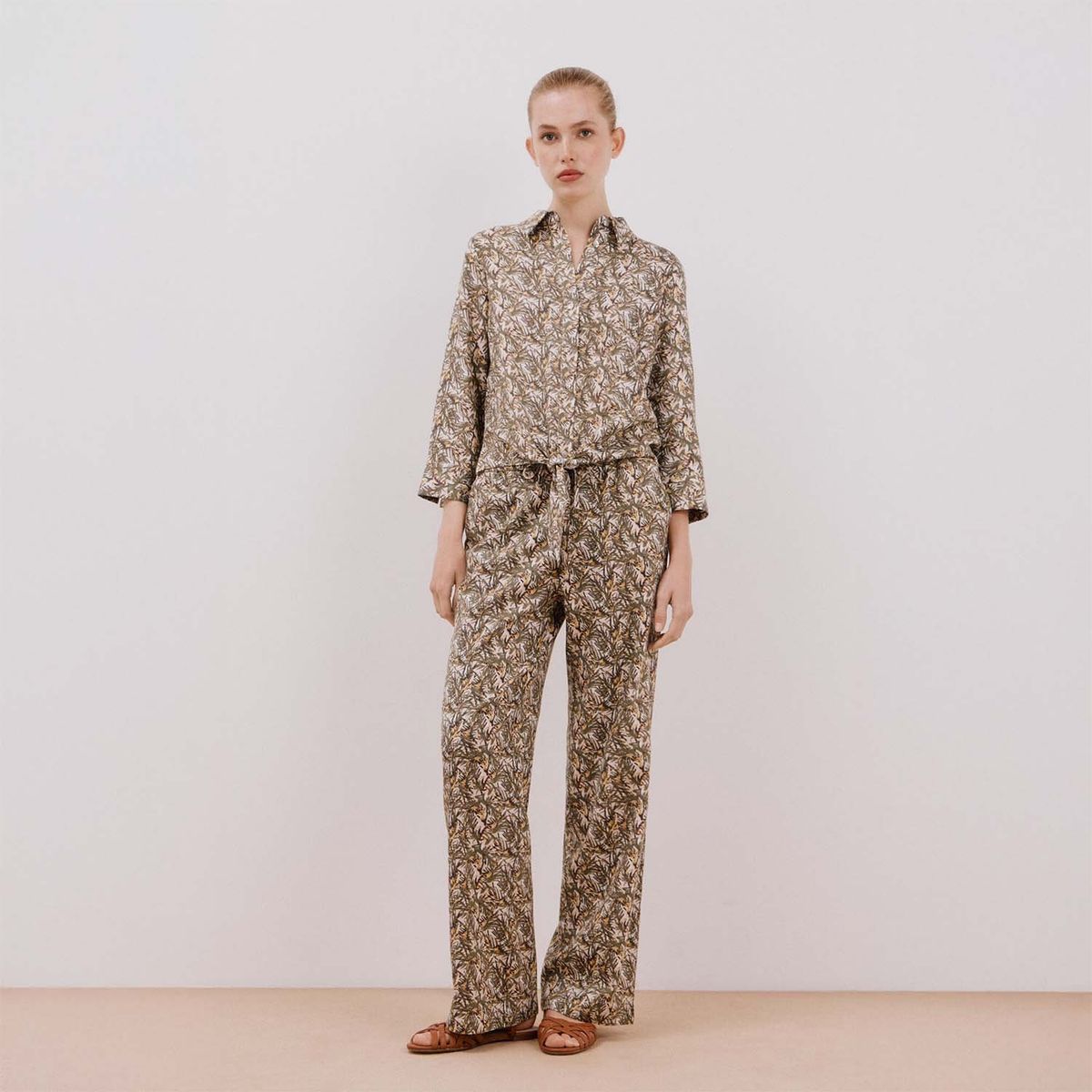 CORTEFIEL - Blusa Manga Larga Casual Mujer Cortefiel