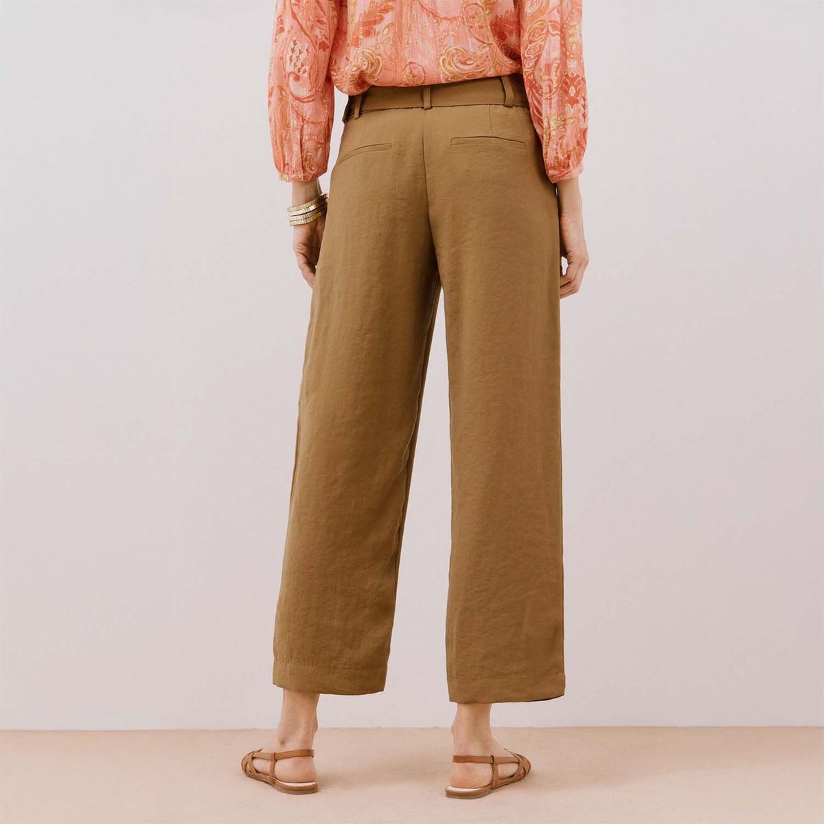 CORTEFIEL - Pantalón Straight Casual Mujer Cortefiel