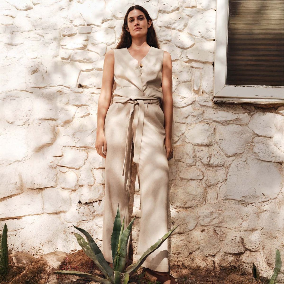 CORTEFIEL - Pantalón Casual Mujer Cortefiel