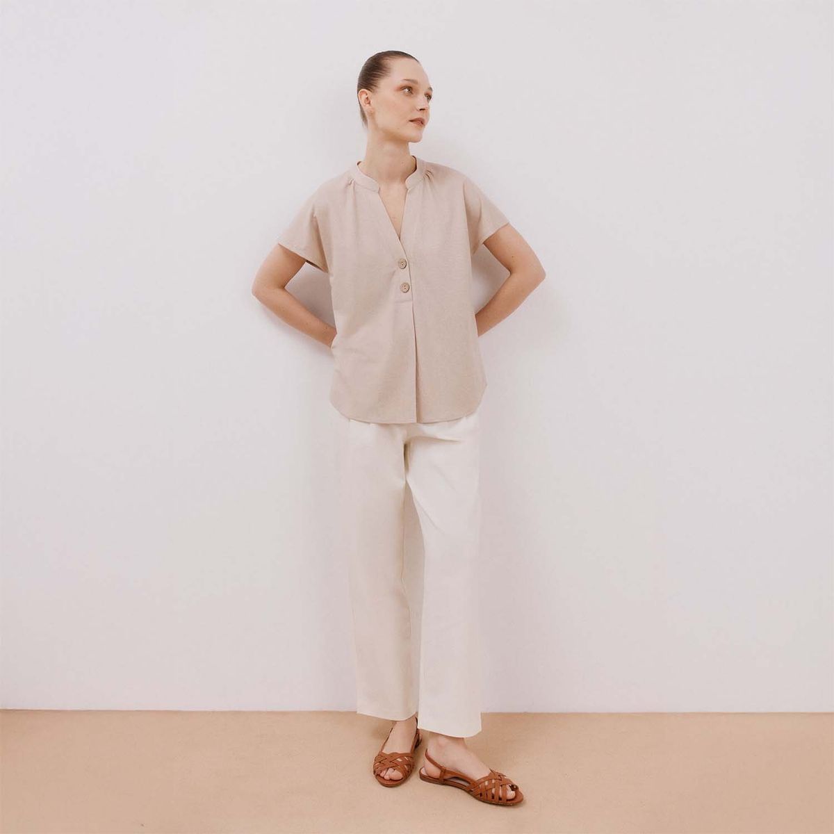 CORTEFIEL - Blusa Casual Mujer Cortefiel