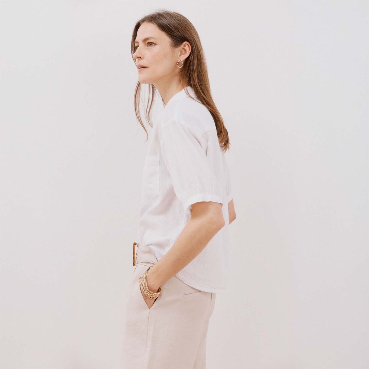 CORTEFIEL - Blusa Casual Mujer Cortefiel