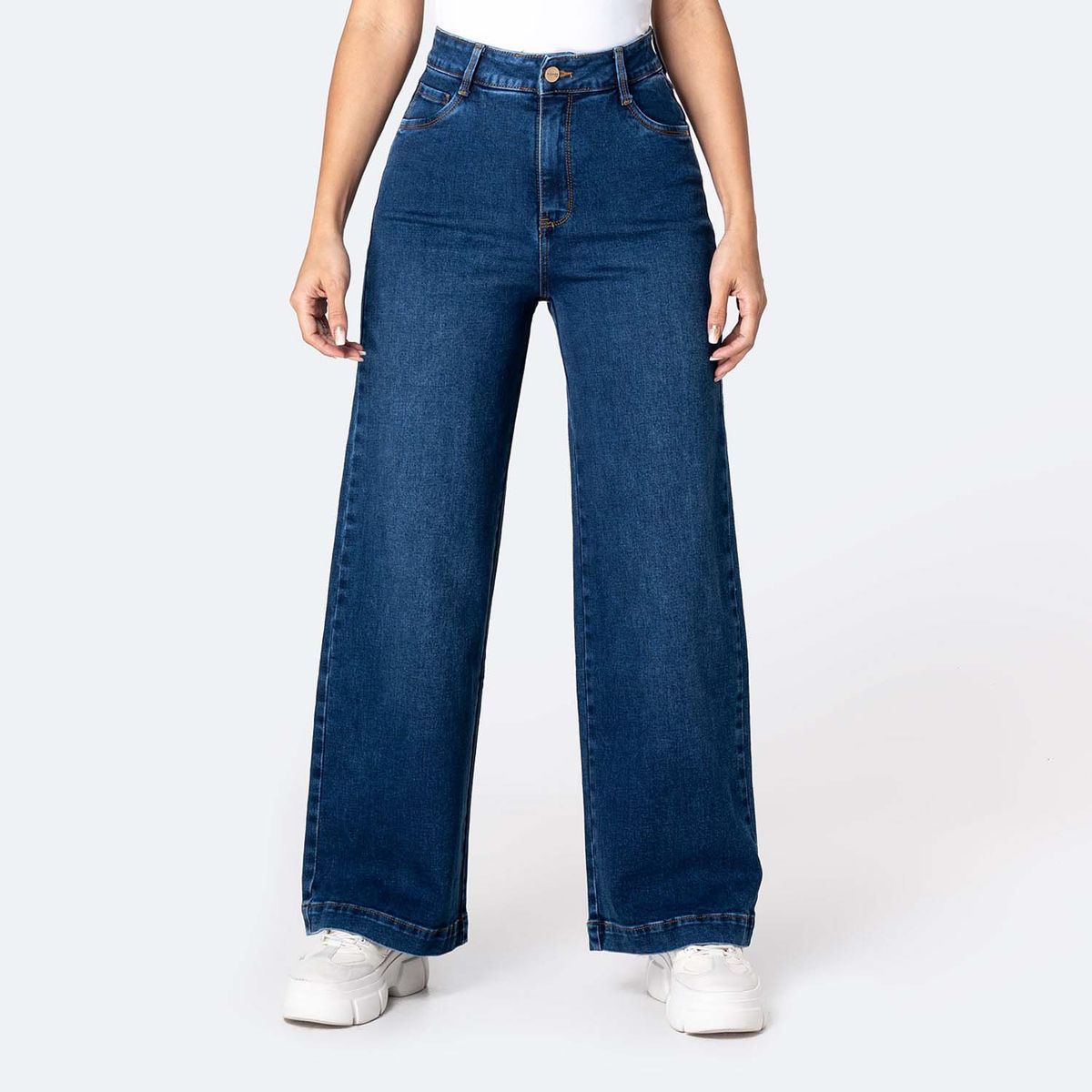 PIONIER - Jean Wide Leg Mujer Pionier.
