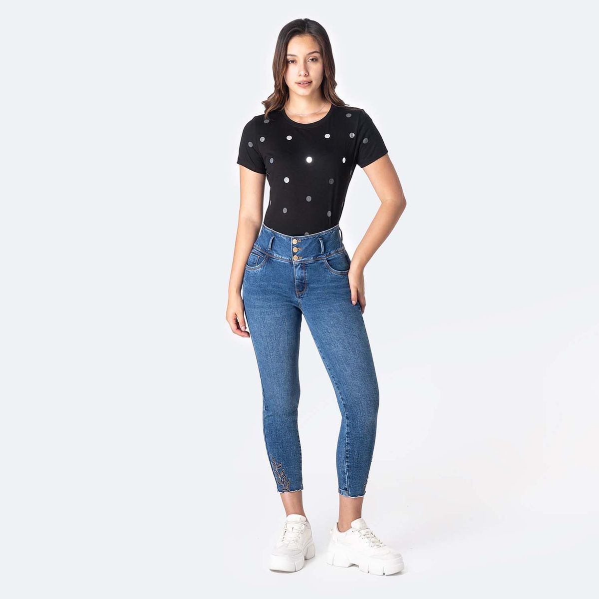 PIONIER - Jean Skinny Mujer Pionier
