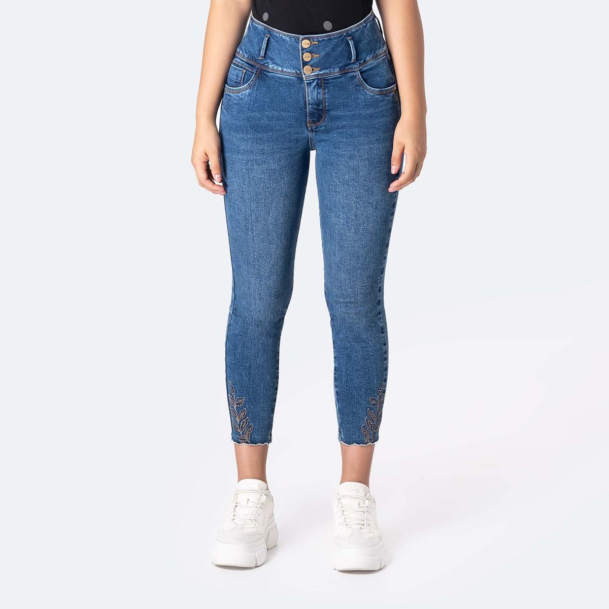 PIONIER - Jean Skinny Mujer Pionier