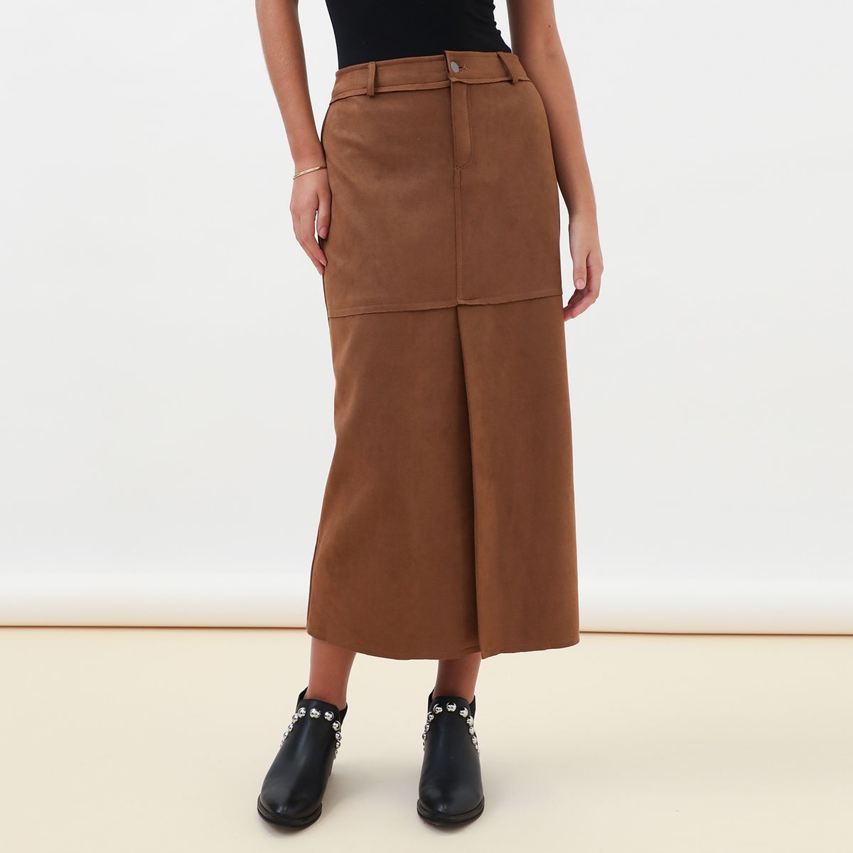 DENIMLAB - Falda Larga Mujer Denimlab