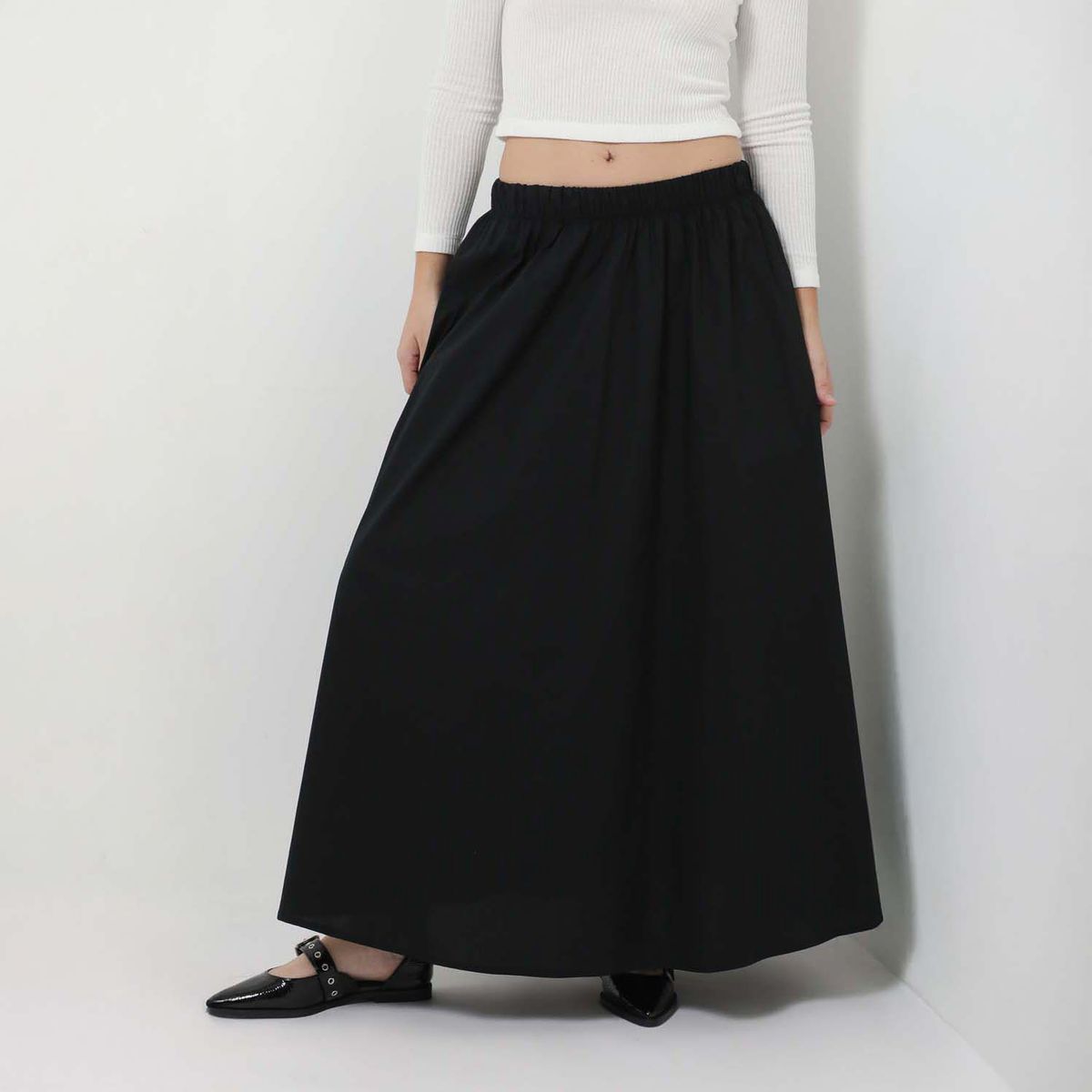 DENIMLAB - Falda Larga Mujer Denimlab