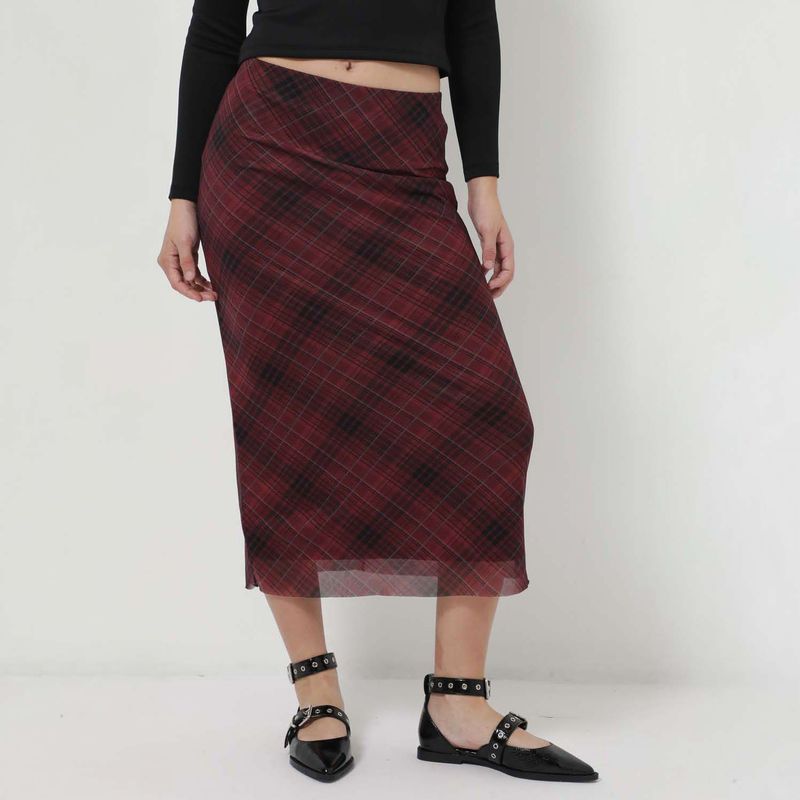 DENIMLAB - Falda Larga Mujer Denimlab