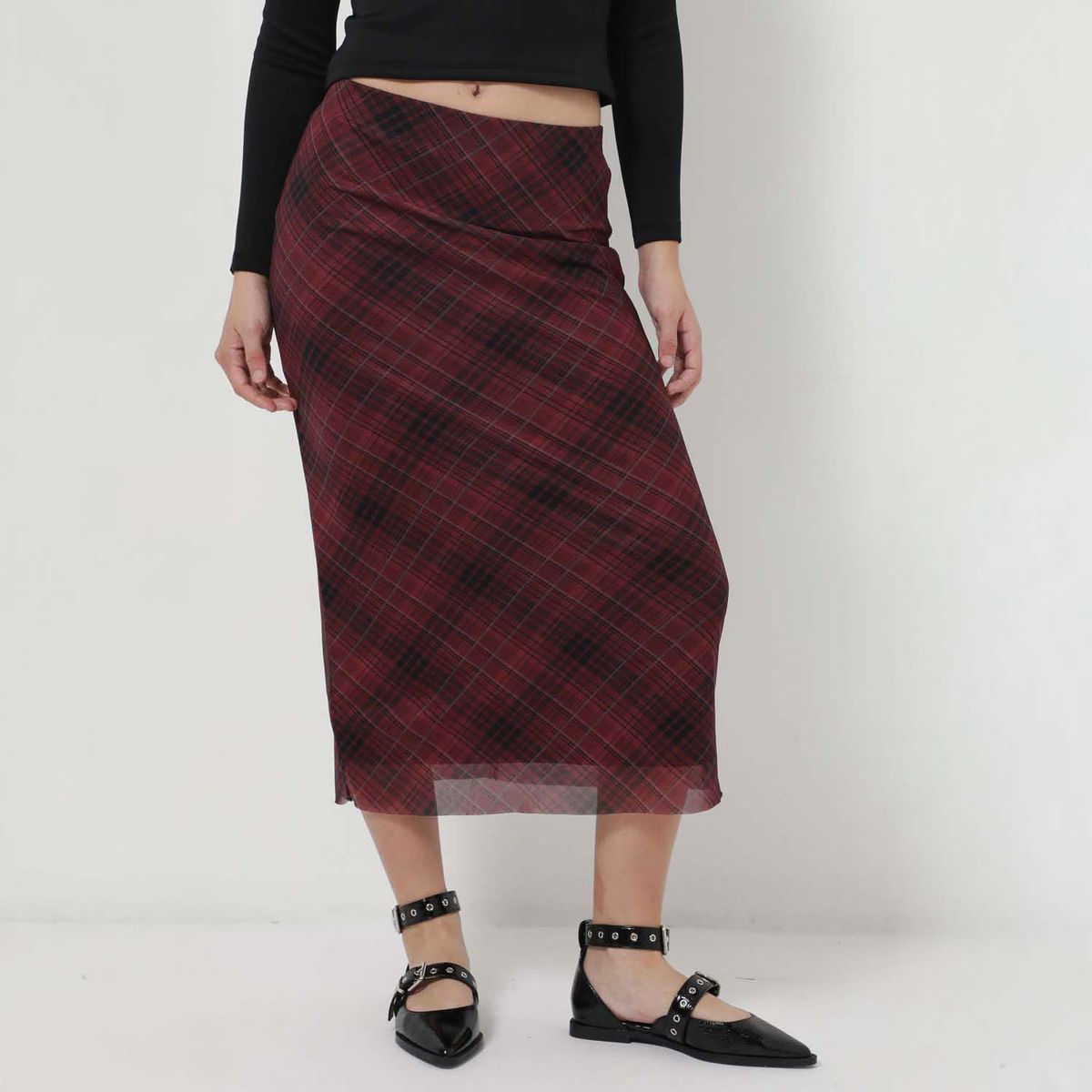 DENIMLAB - Falda Larga Mujer Denimlab