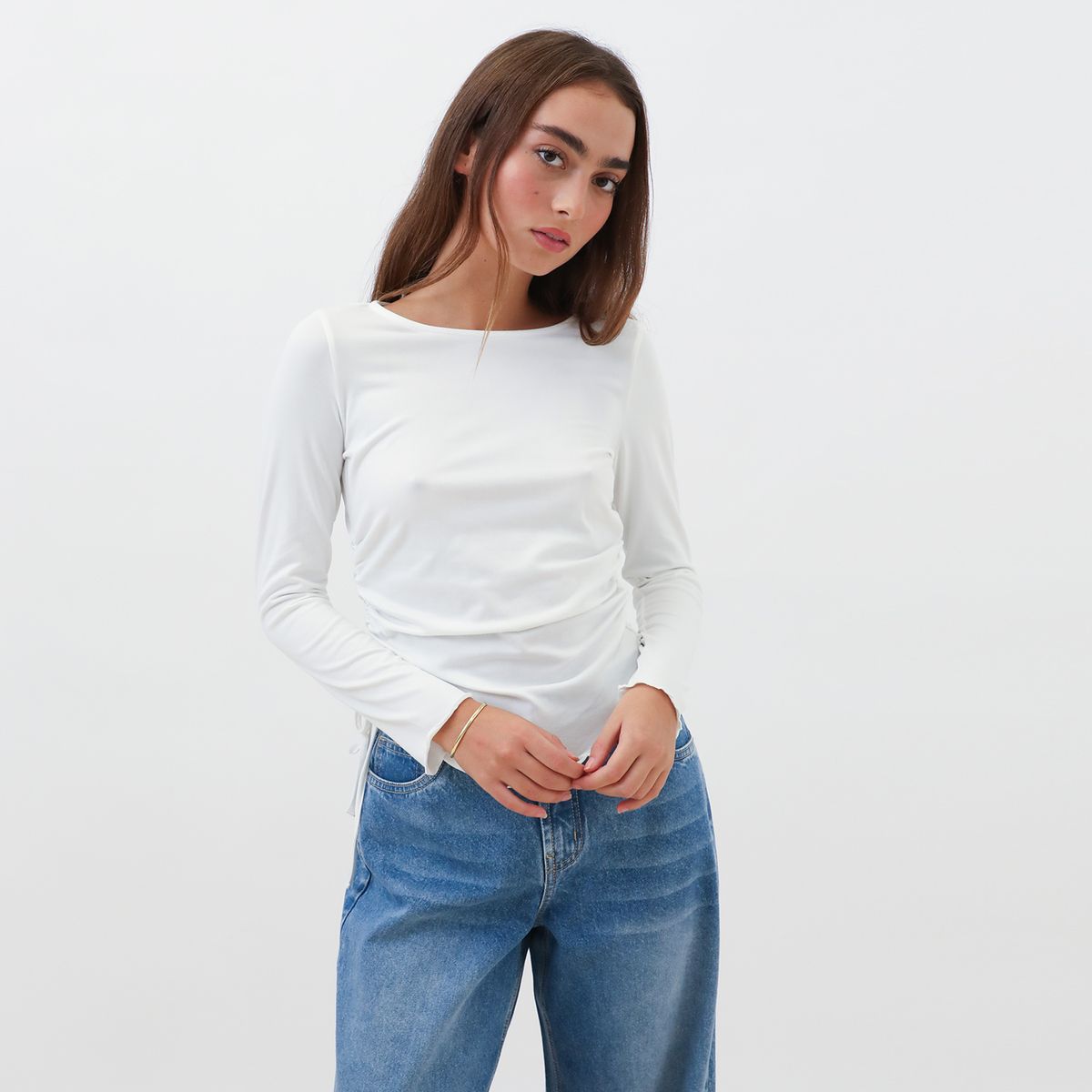 DENIMLAB - Polo Casual Mujer Denimlab