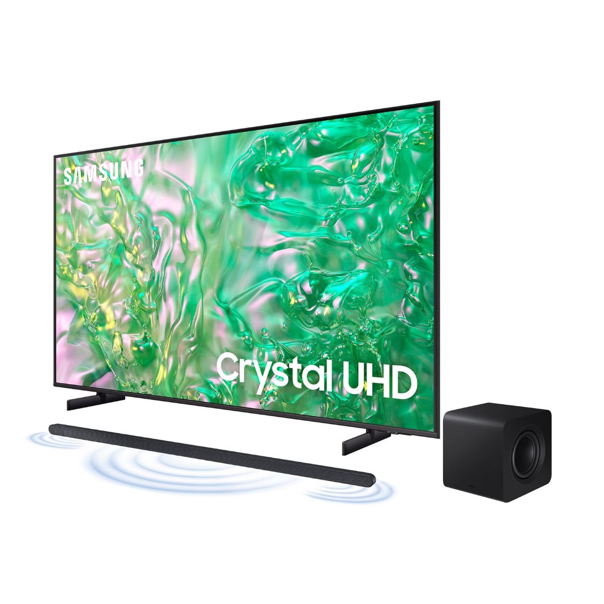 SAMSUNG - Televisor Samsung 85" Crystal Uhd 4k Du8000 + Soundbar Hw S800d