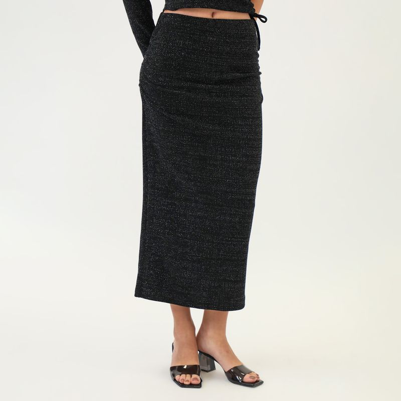 SYBILLA - Falda Larga Casual Mujer