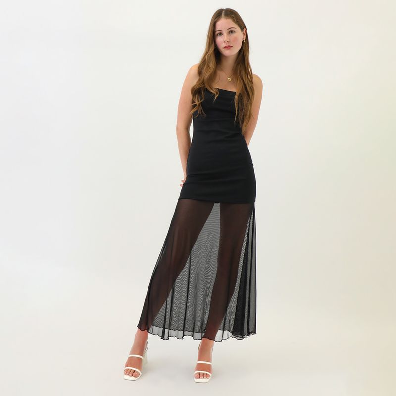 SYBILLA - Vestido Largo Casual Mujer