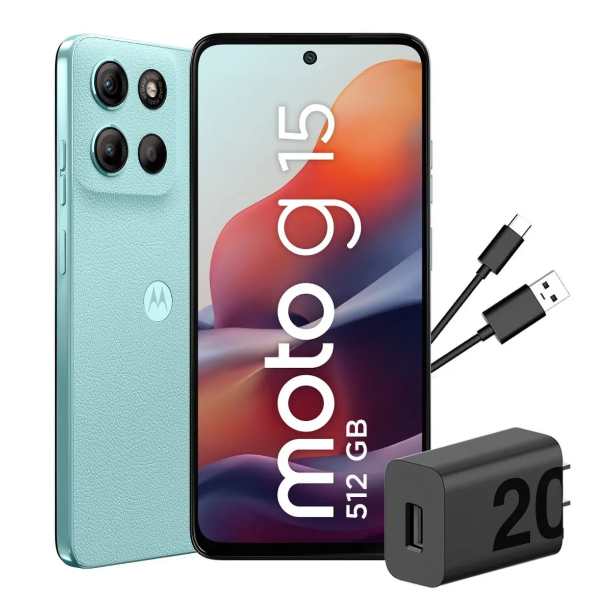 MOTOROLA - Celular Moto G15 4GB + 512GB