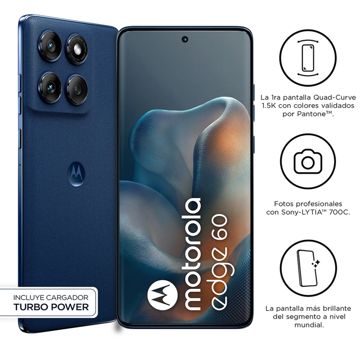 MOTOROLA - Celular Moto Edge 60 12GB + 512GB