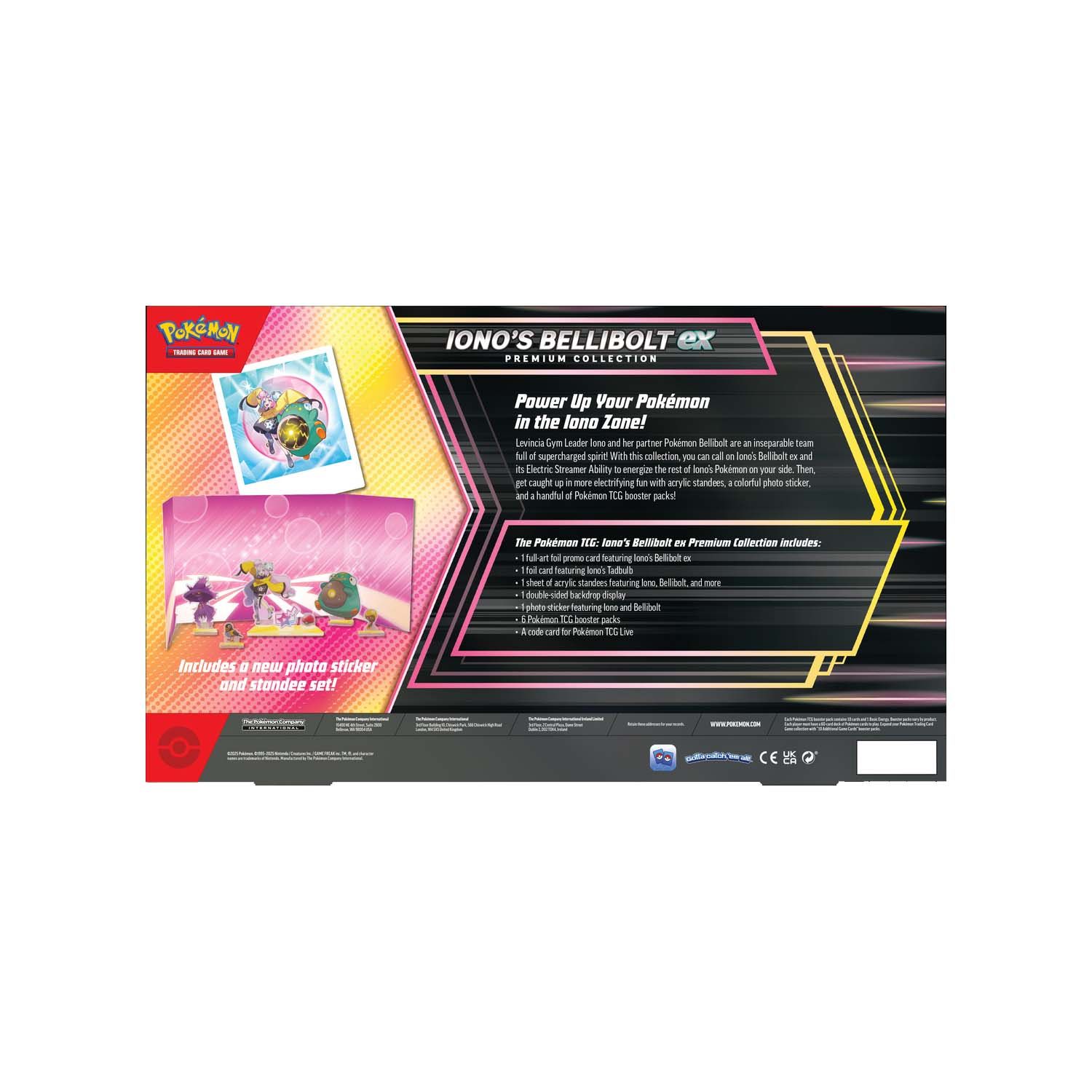 Set De Cartas Colección Prémium Bellibolt Ex E-nigma De Jcc