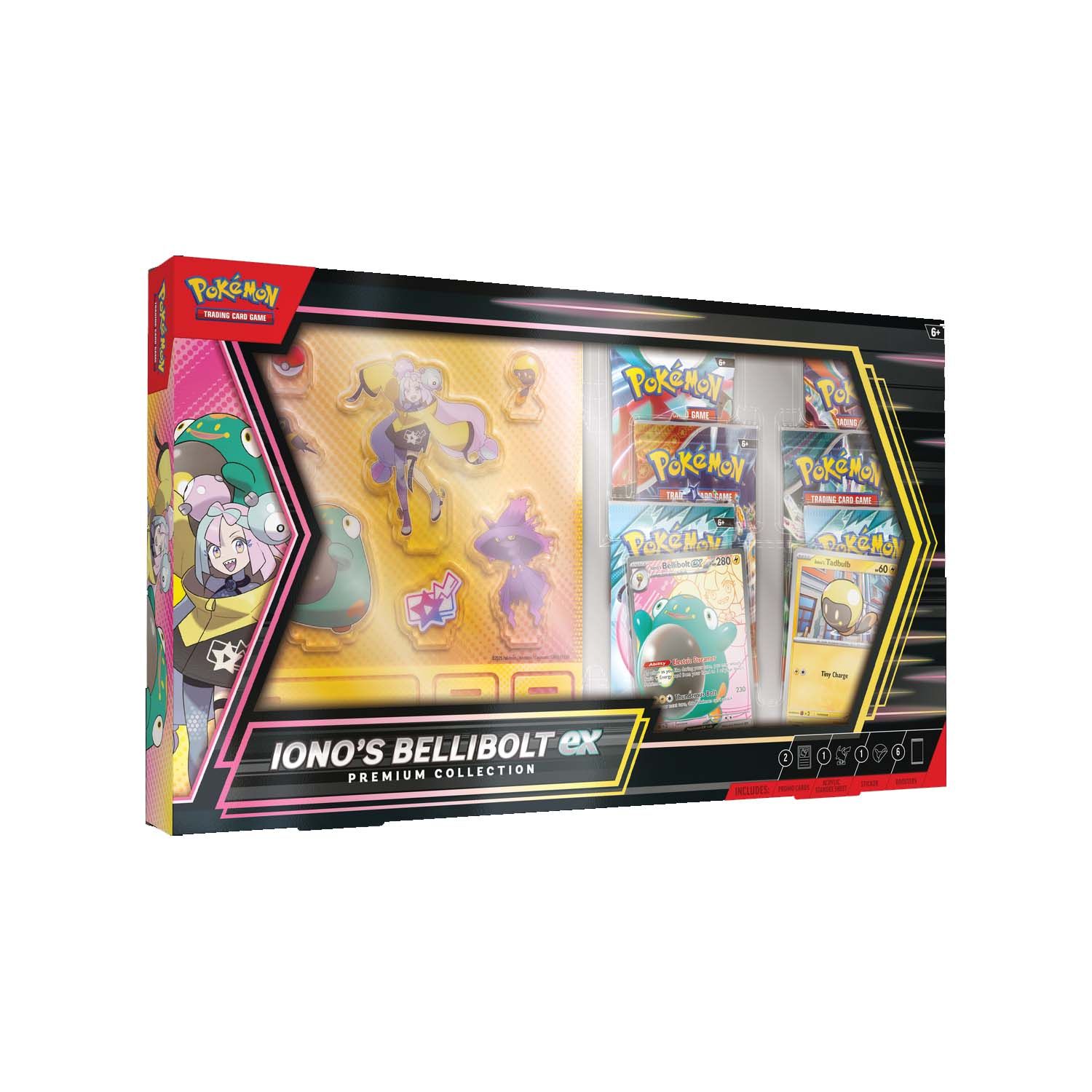 Set De Cartas Colección Prémium Bellibolt Ex E-nigma De Jcc