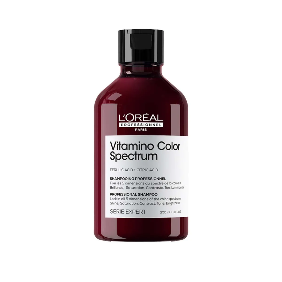 LOREAL PROFESSIONNEL - Shampoo Vitamino Color Spectrum protege y potencial el brillo del cabello con color  300ml