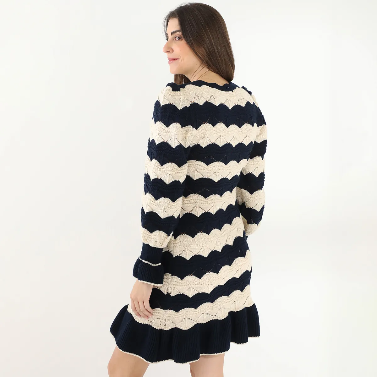 BASEMENT - Vestido Basement Mujer  Midi Algodón By Donna Cattiva