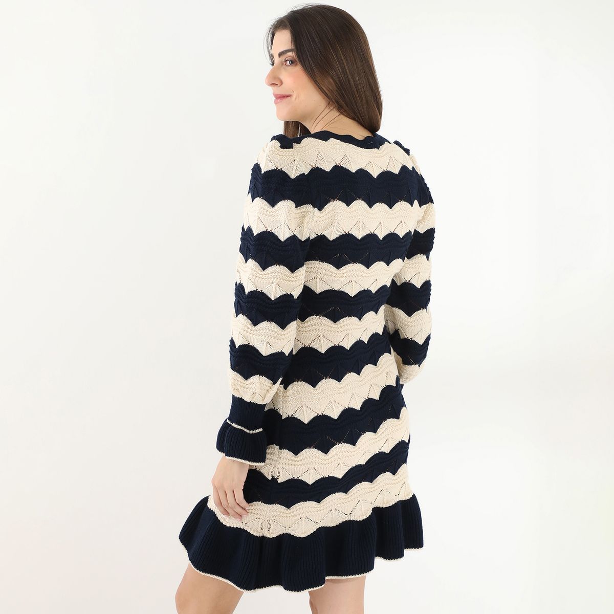 BASEMENT - Vestido Basement Mujer  Midi Algodón By Donna Cattiva