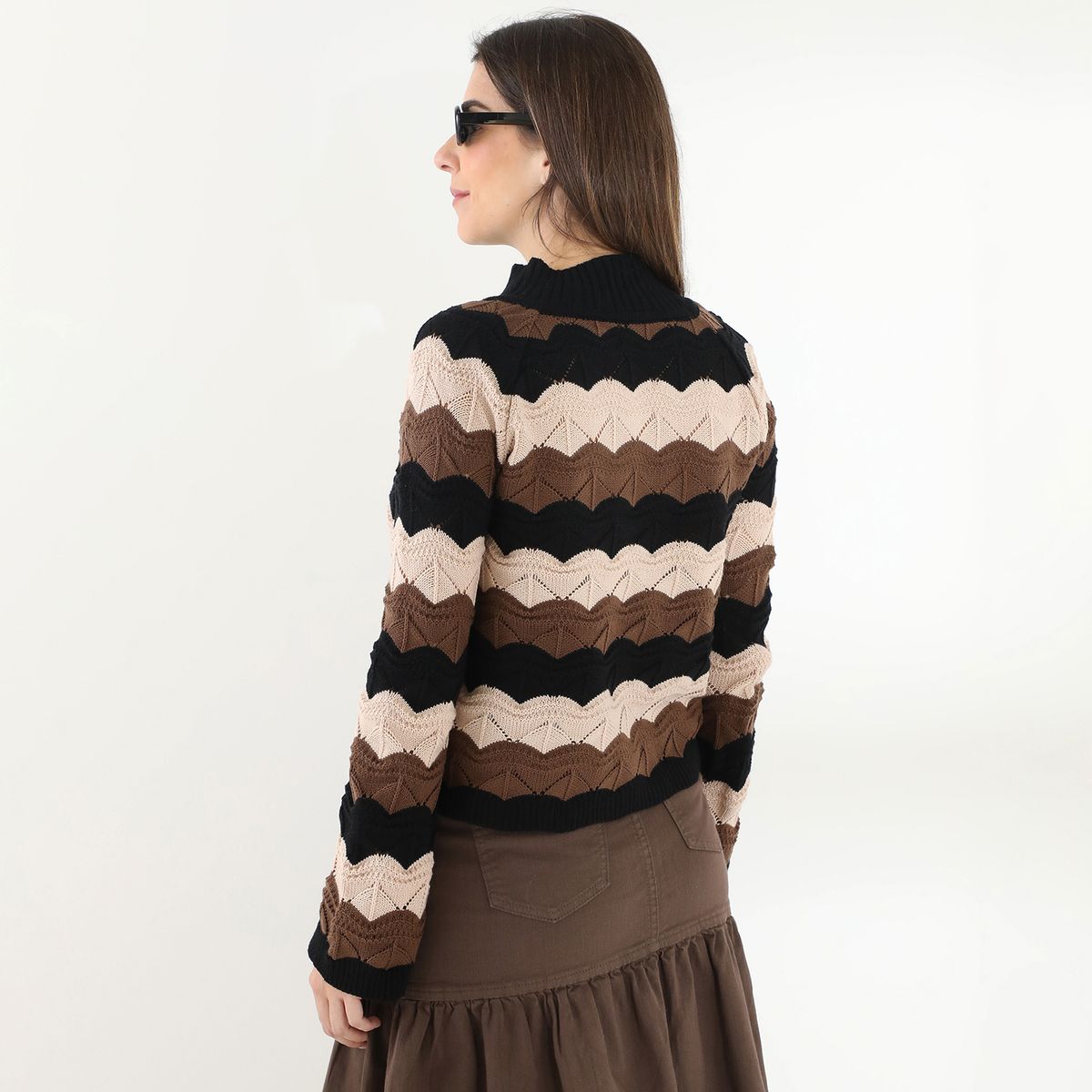 BASEMENT - Chompa Manga Larga Basement Mujer  Lisa By Donna Cattiva