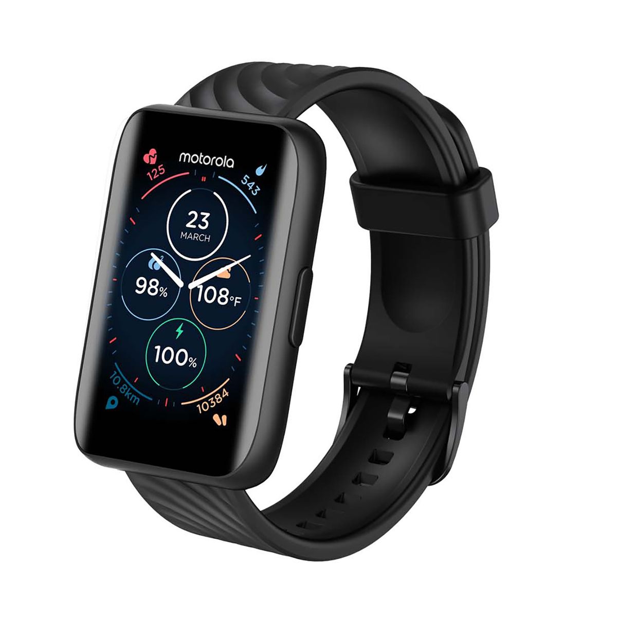 MOTOROLA - Moto Watch 40 Black