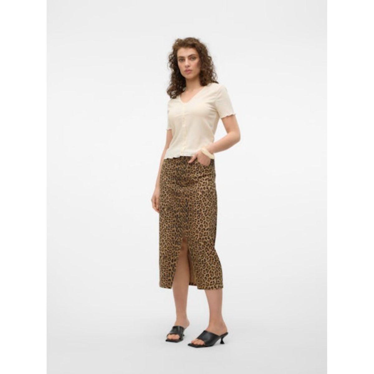 VERO MODA - Falda Larga Mujer Vero Moda