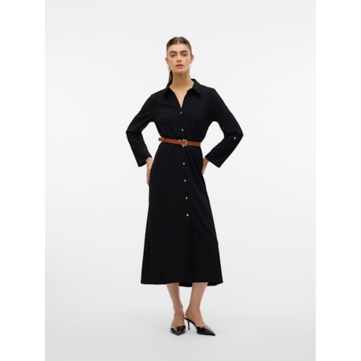 VERO MODA - Vestido Largo Mujer Vero Moda