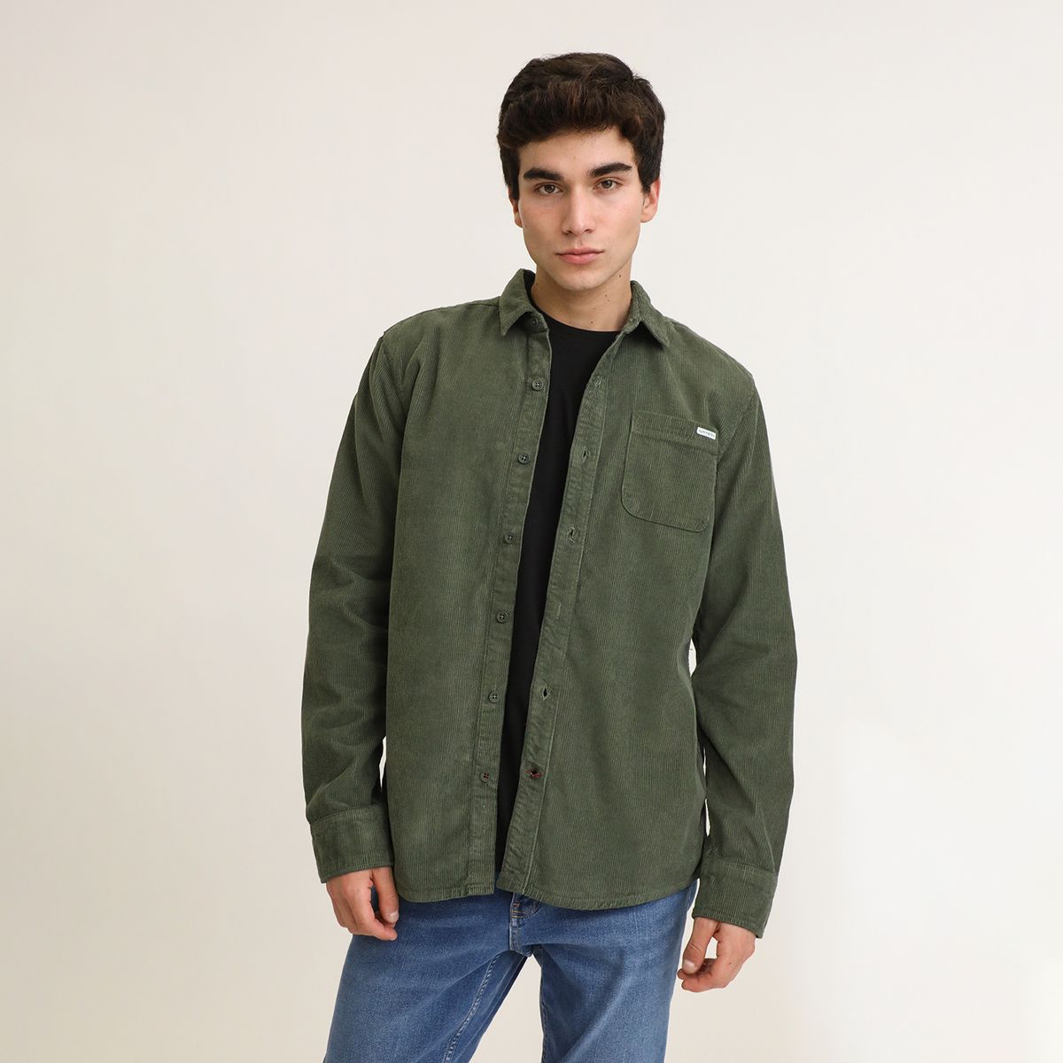 HUNTINGTON - Camisa Manga Larga Overshirt Huntington