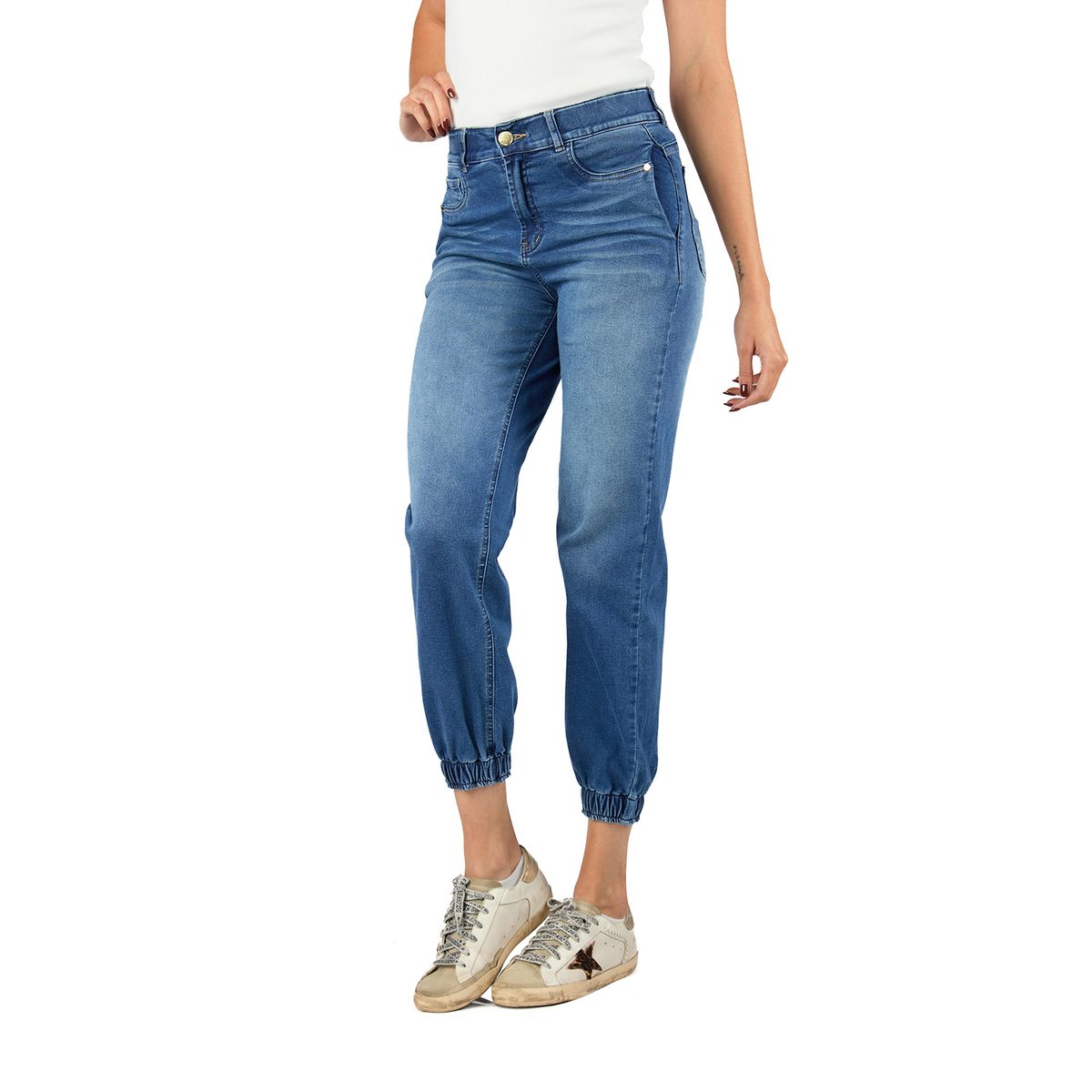 VRP BY VIVIANA RIVAS PLATA - Jean Straight  Tiro Medio Mujer VRP By Viviana Rivas Plata.