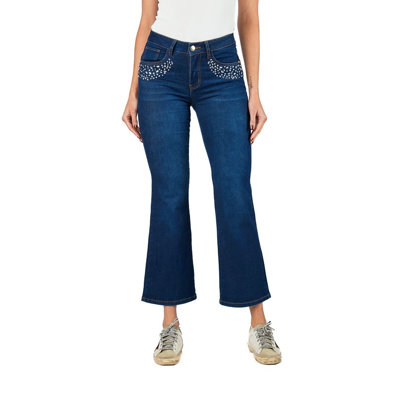 VRP BY VIVIANA RIVAS PLATA - Jean Bootcut Mujer VRP By Viviana Rivas Plata