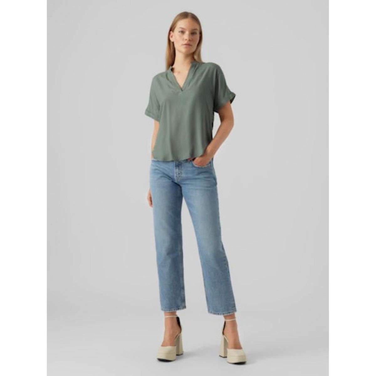 VERO MODA - Blusa Casual Mujer Vero Moda