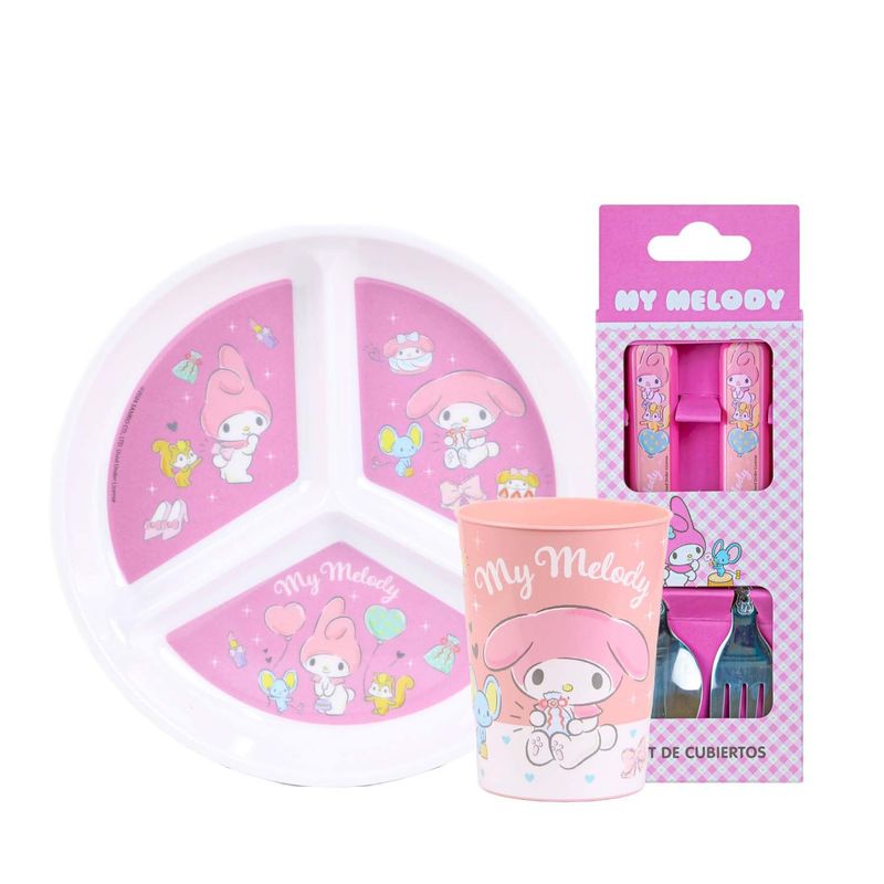 SCOOL - Set Melamine Div My Melody