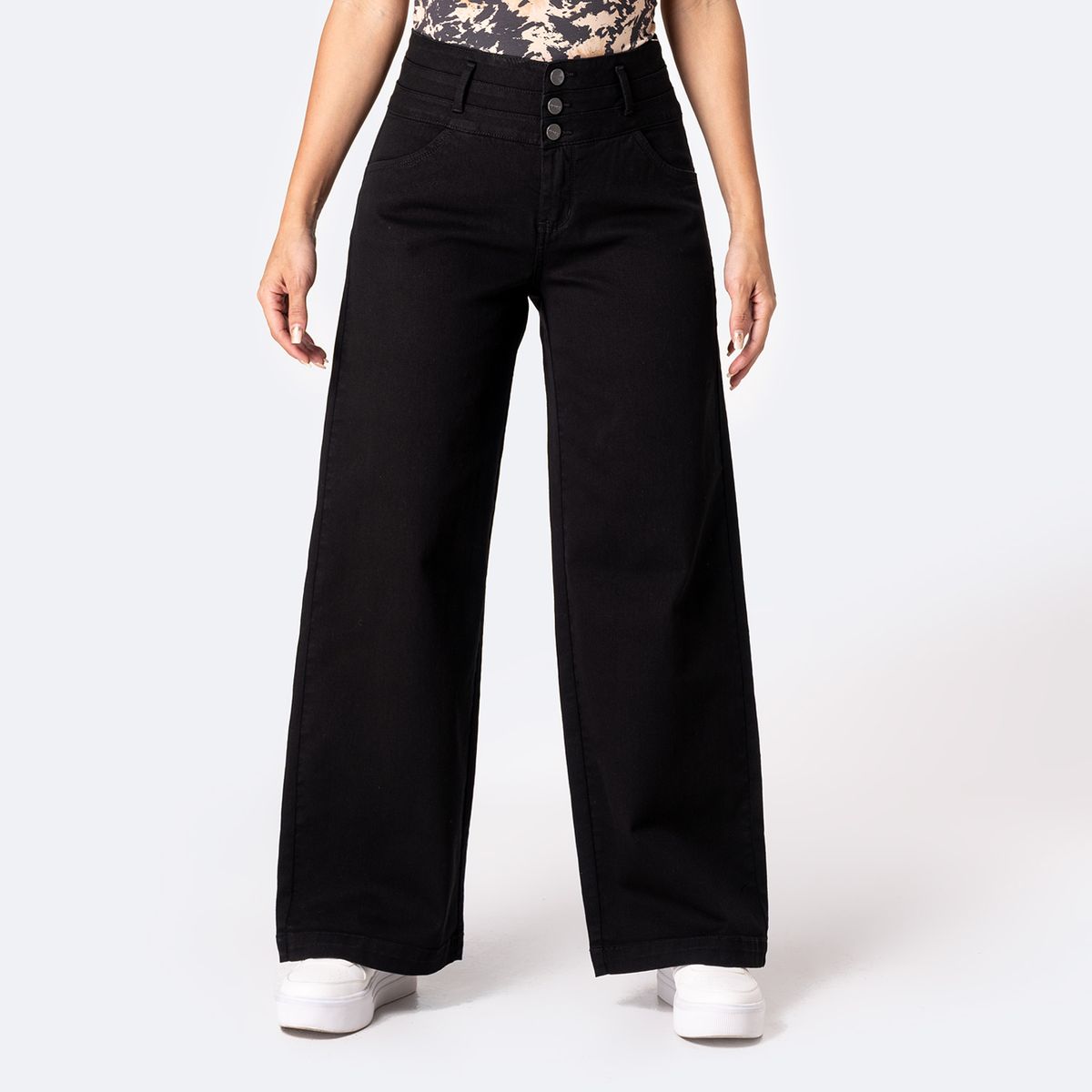 PIONIER - Pantalon Wide Leg Mujer Pionier