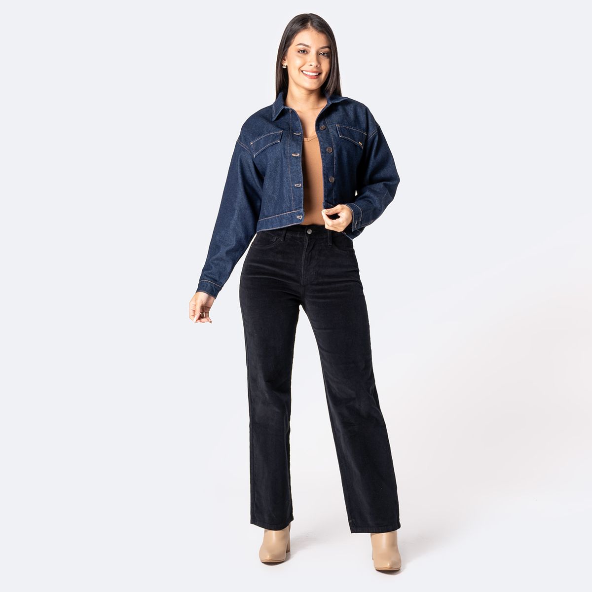 PIONIER - Casaca Jean Mujer Pionier