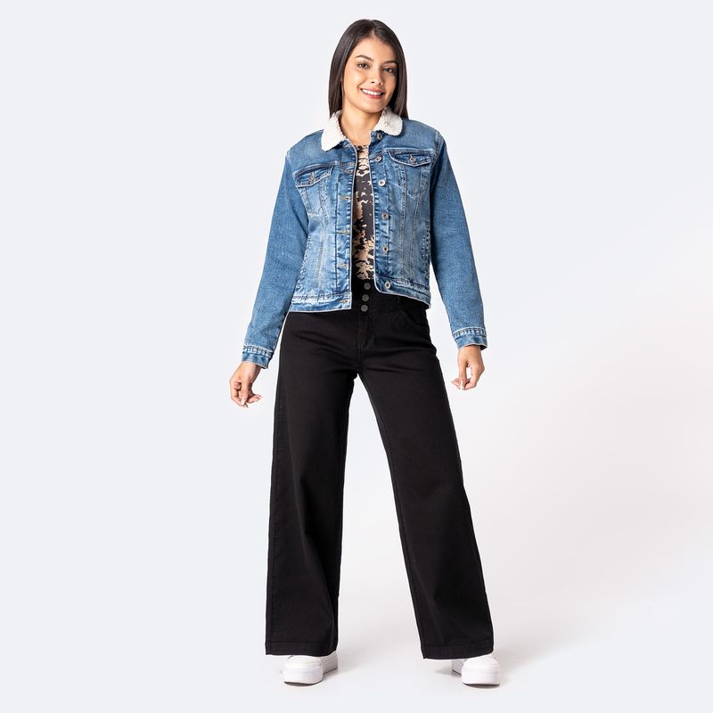 PIONIER - Casaca Jean Mujer Pionier