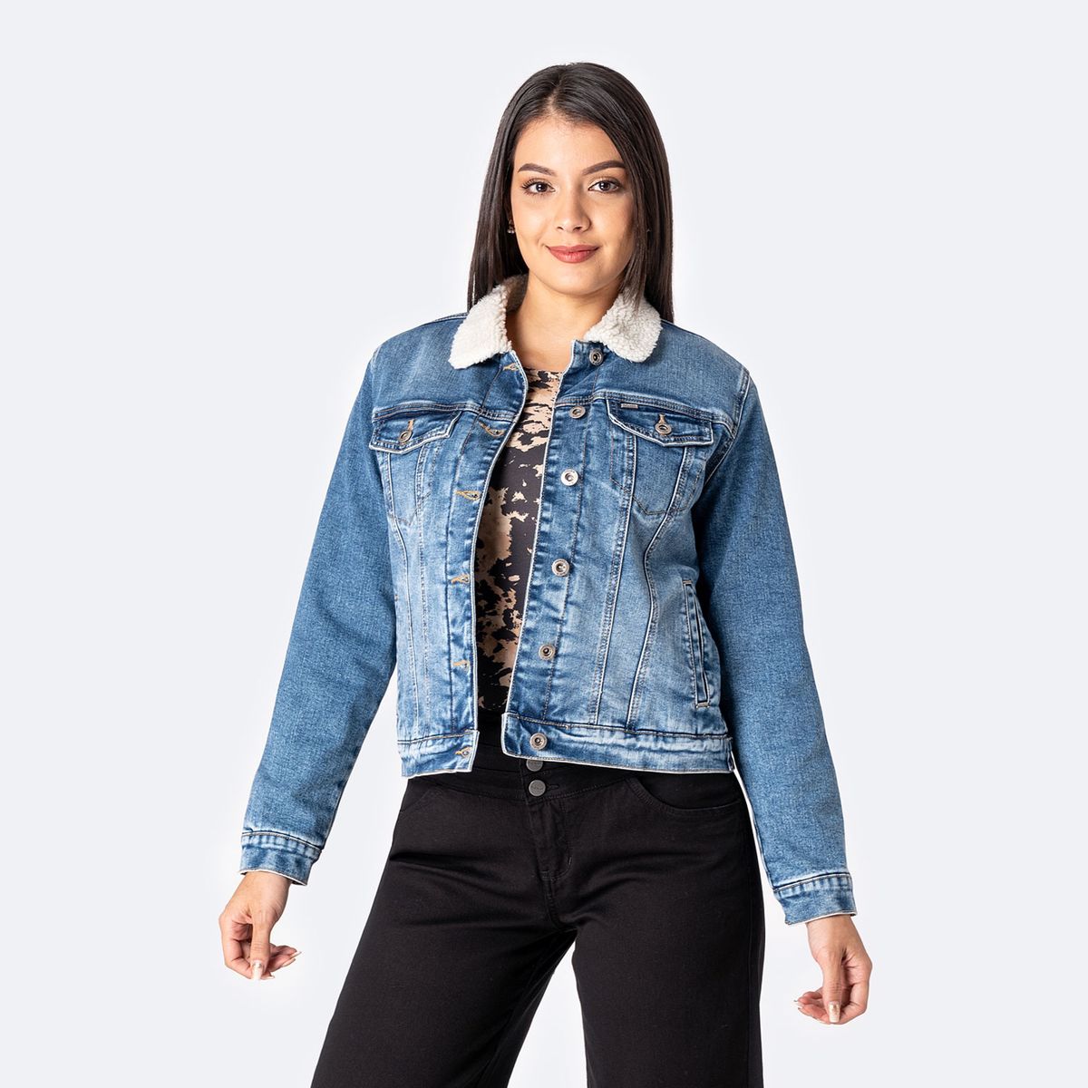 PIONIER - Casaca Jean Mujer Pionier