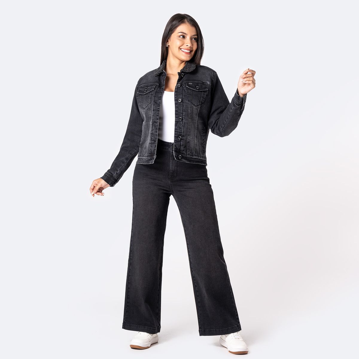 PIONIER - Casaca Jean Mujer Pionier