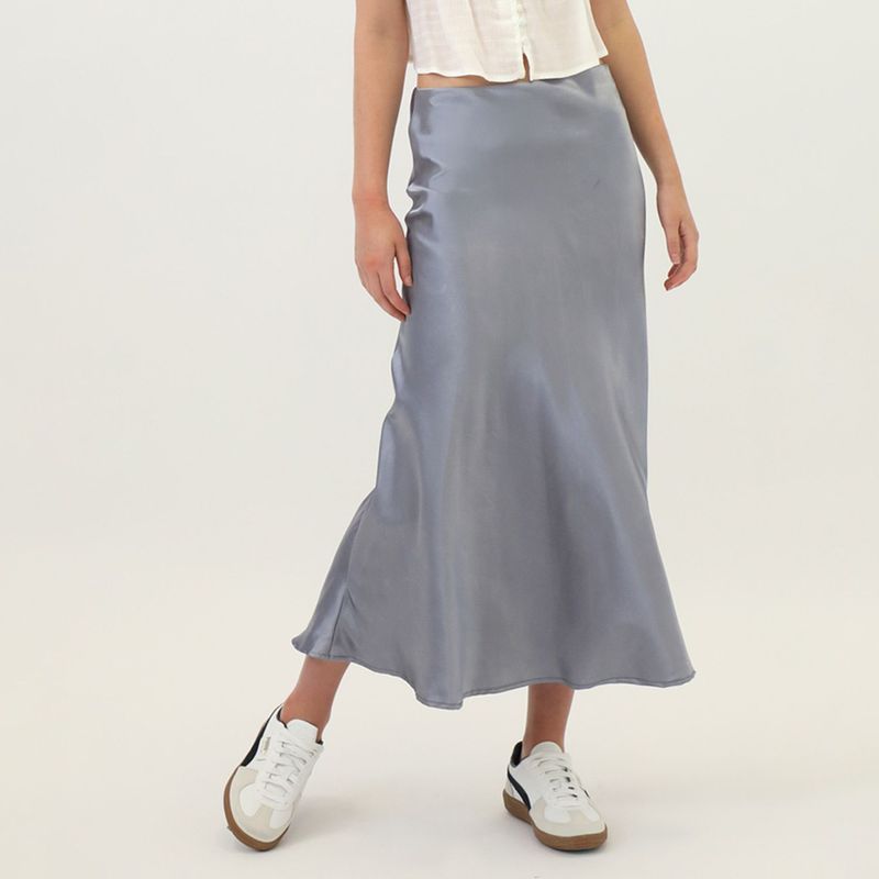 SYBILLA - Falda Larga Casual Mujer