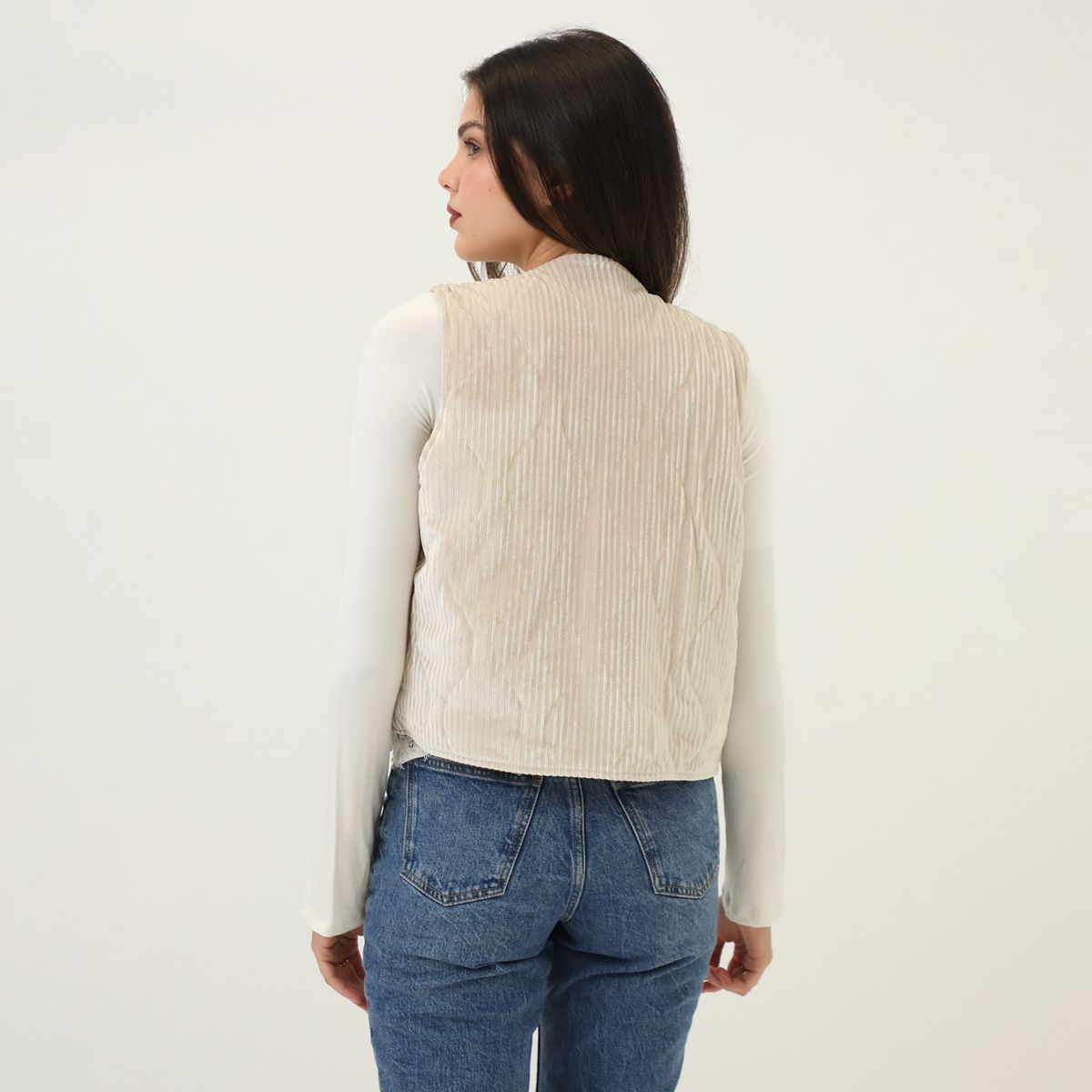 SYBILLA - Chaleco Casual Mujer Sybilla