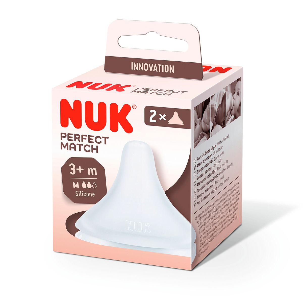 NUK - Tetina Perfect Match M Bx2 Nuk