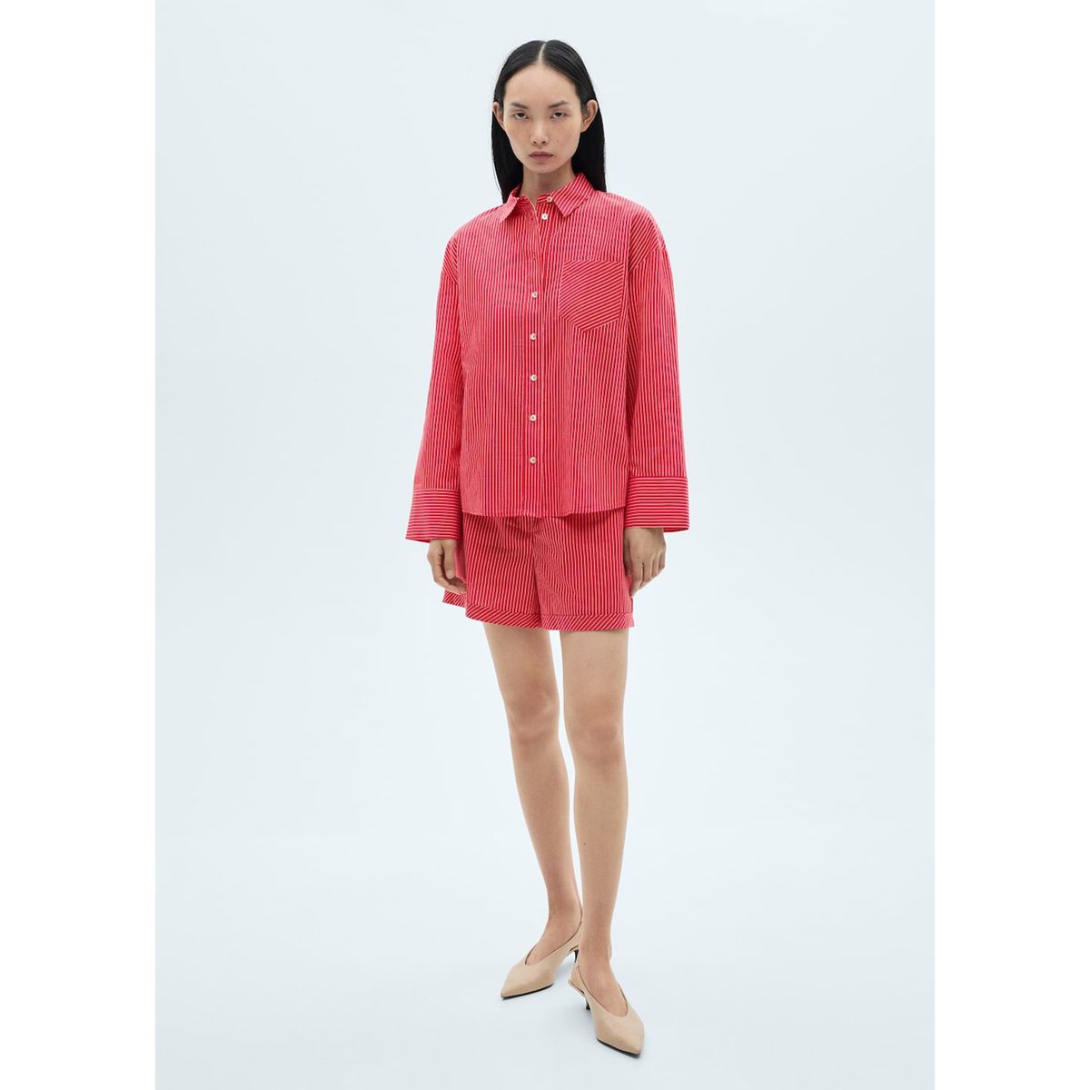 MANGO - T_short Popr-h