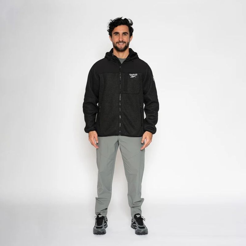 REEBOK - Casaca Texured Fleece Hombre Reebok