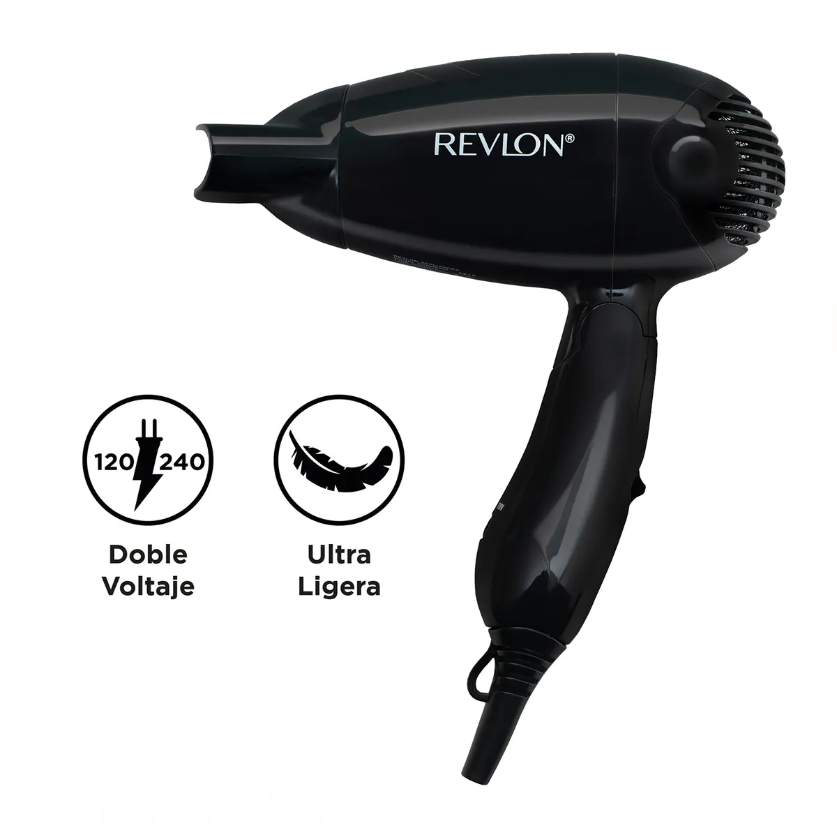REVLON - Secadora De Viaje 1200w Doble Voltaje