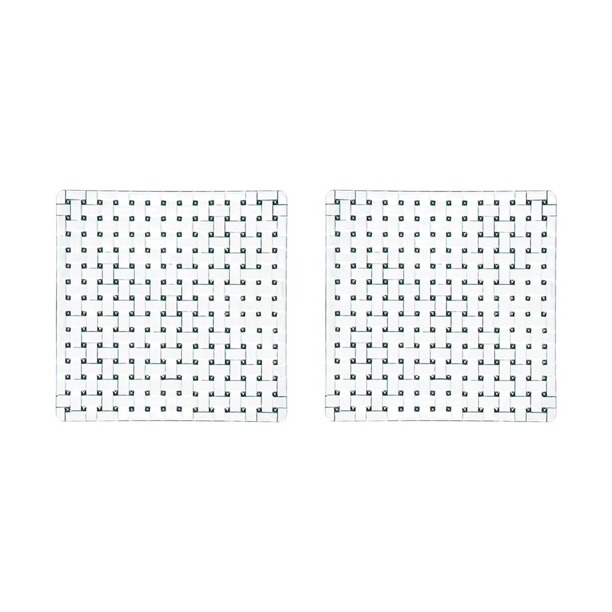 NACHTMANN - Nachtmann Plato Cuadrado 21 X 21 Cm Bossa Nova Set X 2