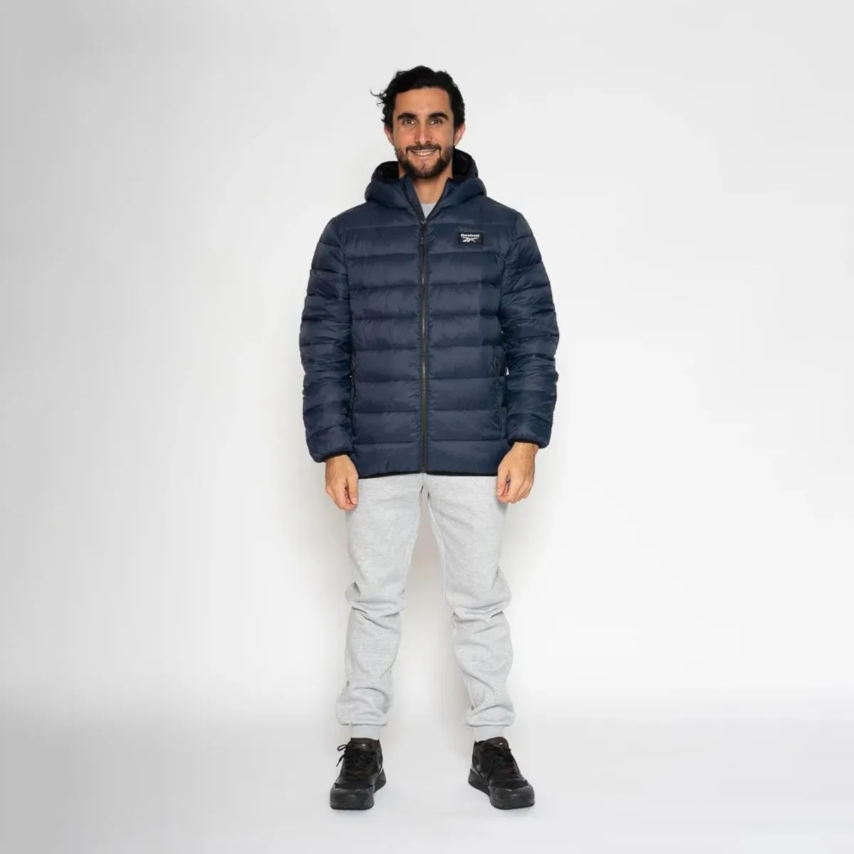REEBOK - Casaca Glacier Shield Jacket Navy Hombre Reebok