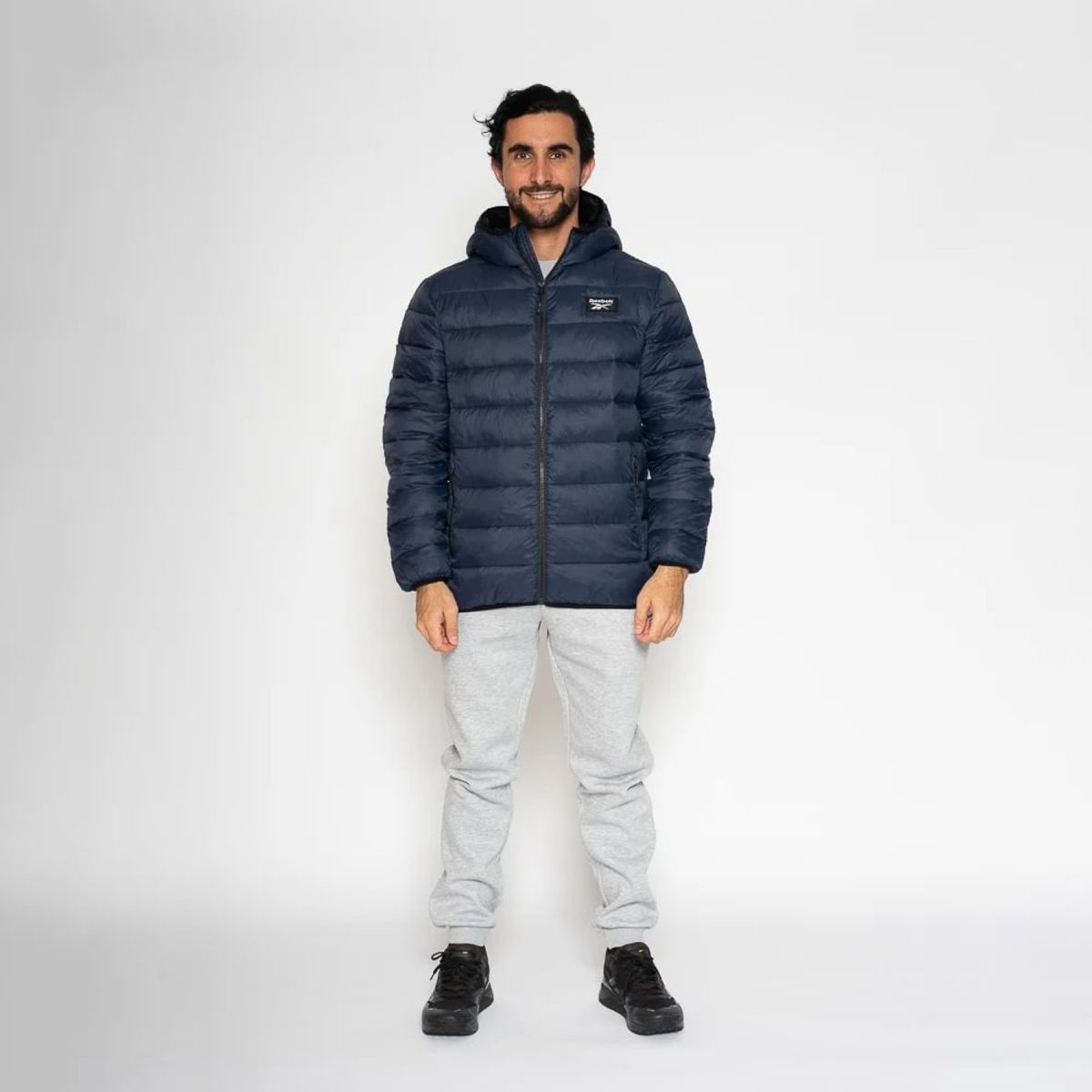REEBOK - Casaca Glacier Shield Jacket Navy Hombre Reebok