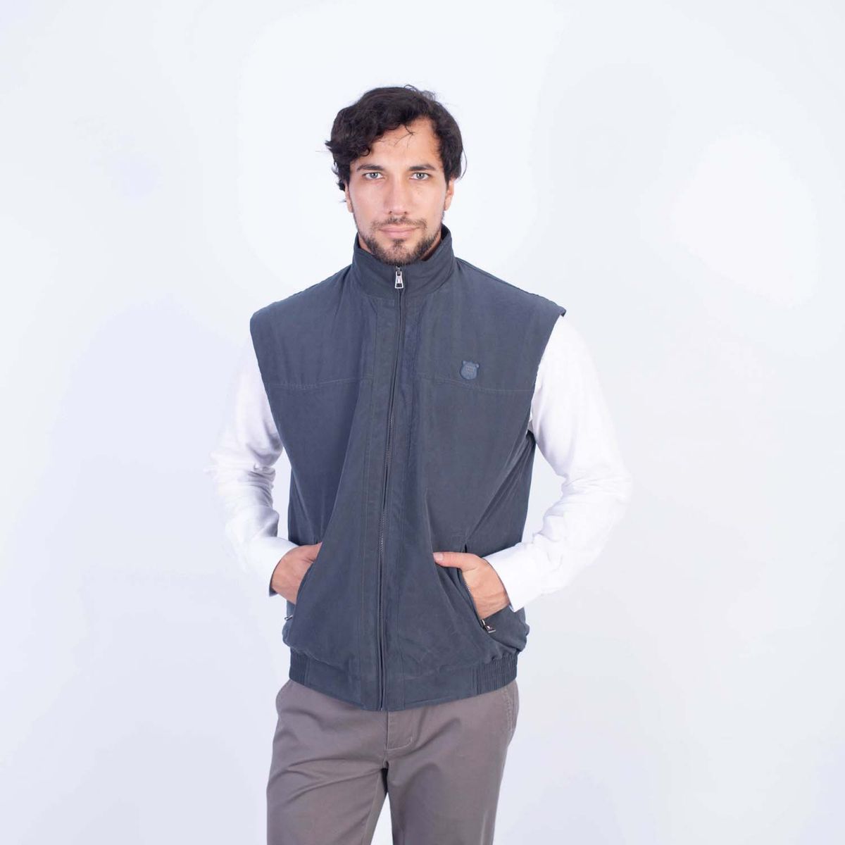 PIERRE CARDIN - Chaleco Casual Hombre Pierre Cardin