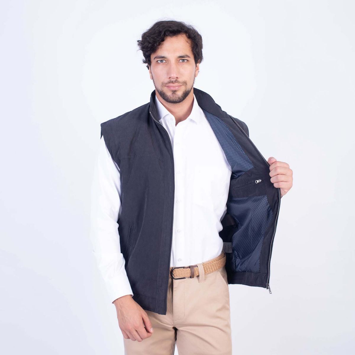 PIERRE CARDIN - Chaleco Casual Hombre Pierre Cardin