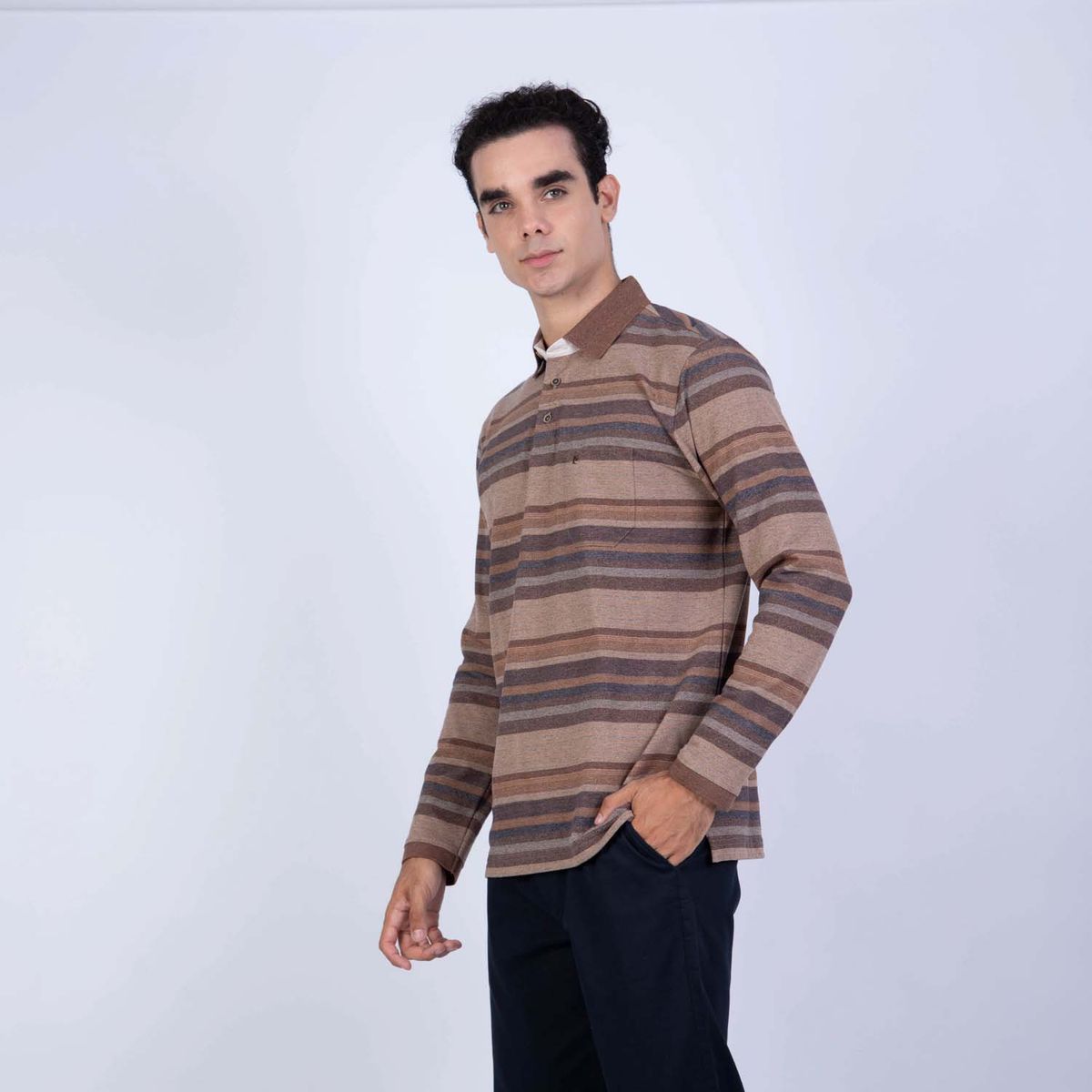 PIERRE CARDIN - Polo 100% Algodón Casual Hombre Pierre Cardin